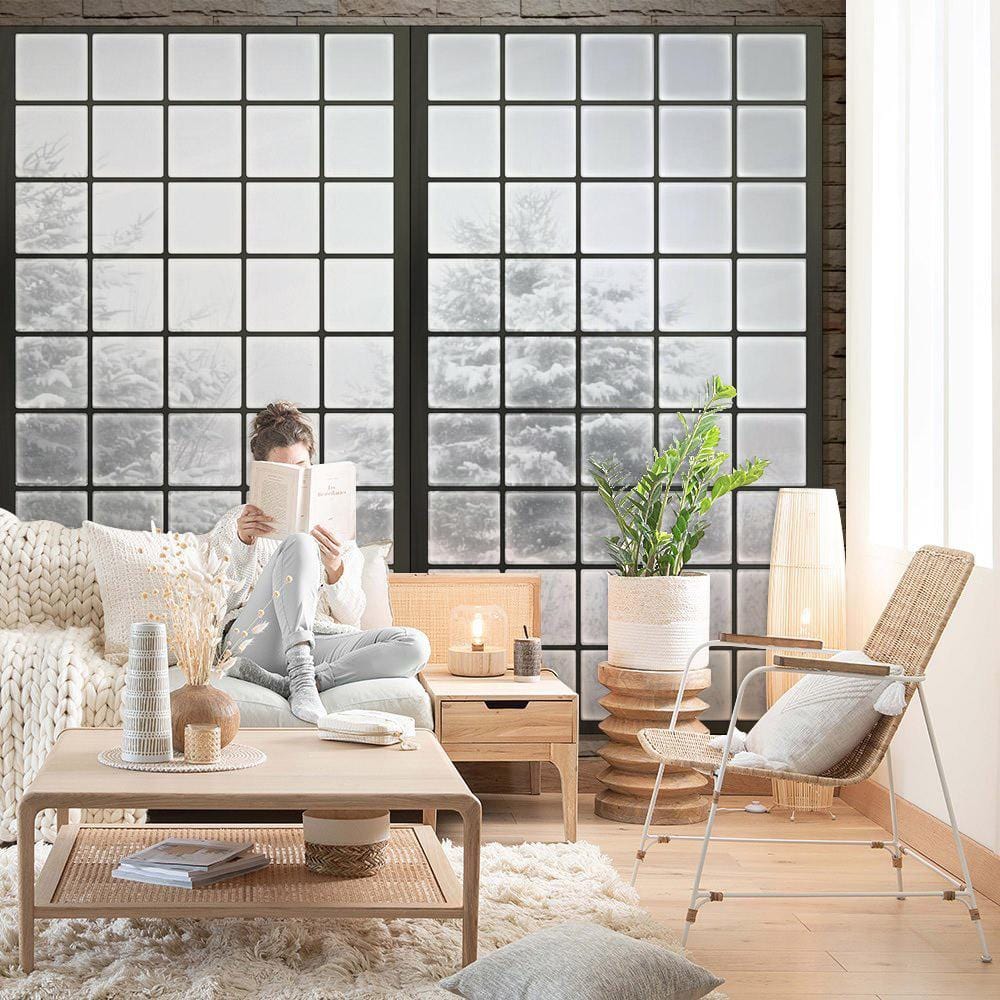 Snowy Landscape Wallpaper | Winter Snow Wall Mural for Home Decor UK
