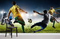 Soccer Scramble Wallpaper Mural
