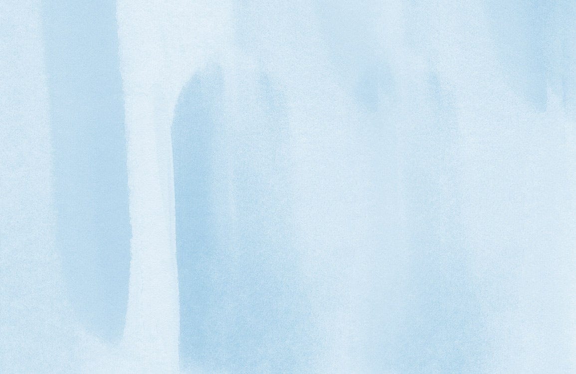 Serene Sky Blue Watercolour Effect Minimalist Wallpaper for Tranquil Interiors