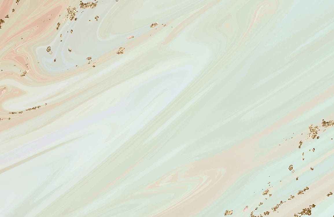 Elegant Pastel Swirl Marble Effect Wallpaper with Gold Accents for Interiors