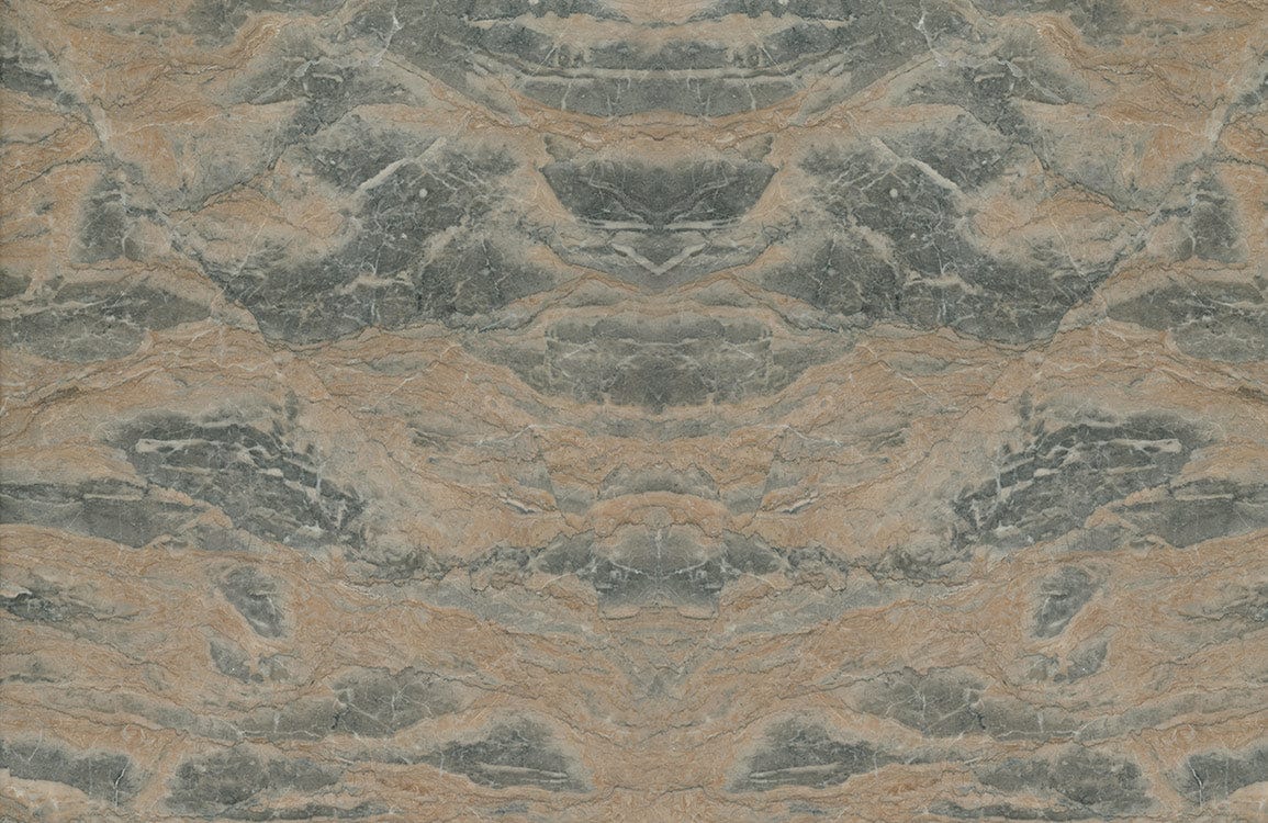 Earthy Marble Pattern Wallpaper: Elegant Brown and Grey Textured Design
