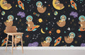 Space Slothes II Wallpaper Mural
