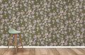 Splicing Shredded Flowers Wallpaper Mural