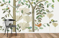 Spring Saplings Wallpaper Mural