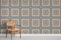 Square Patterns Wallpaper Mural
