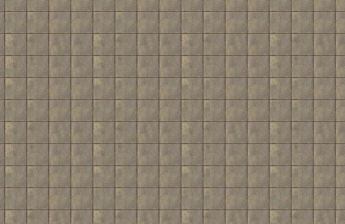 Vintage Grid Pattern Olive Stone Effect Wallpaper for Modern Interiors