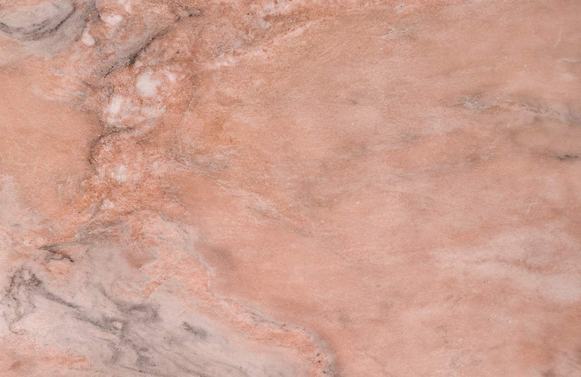 Elegant Peach Marble Effect Wallpaper with Subtle Grey Veins for Sophisticated Interiors