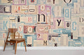 Stylish Letters Wallpaper Mural