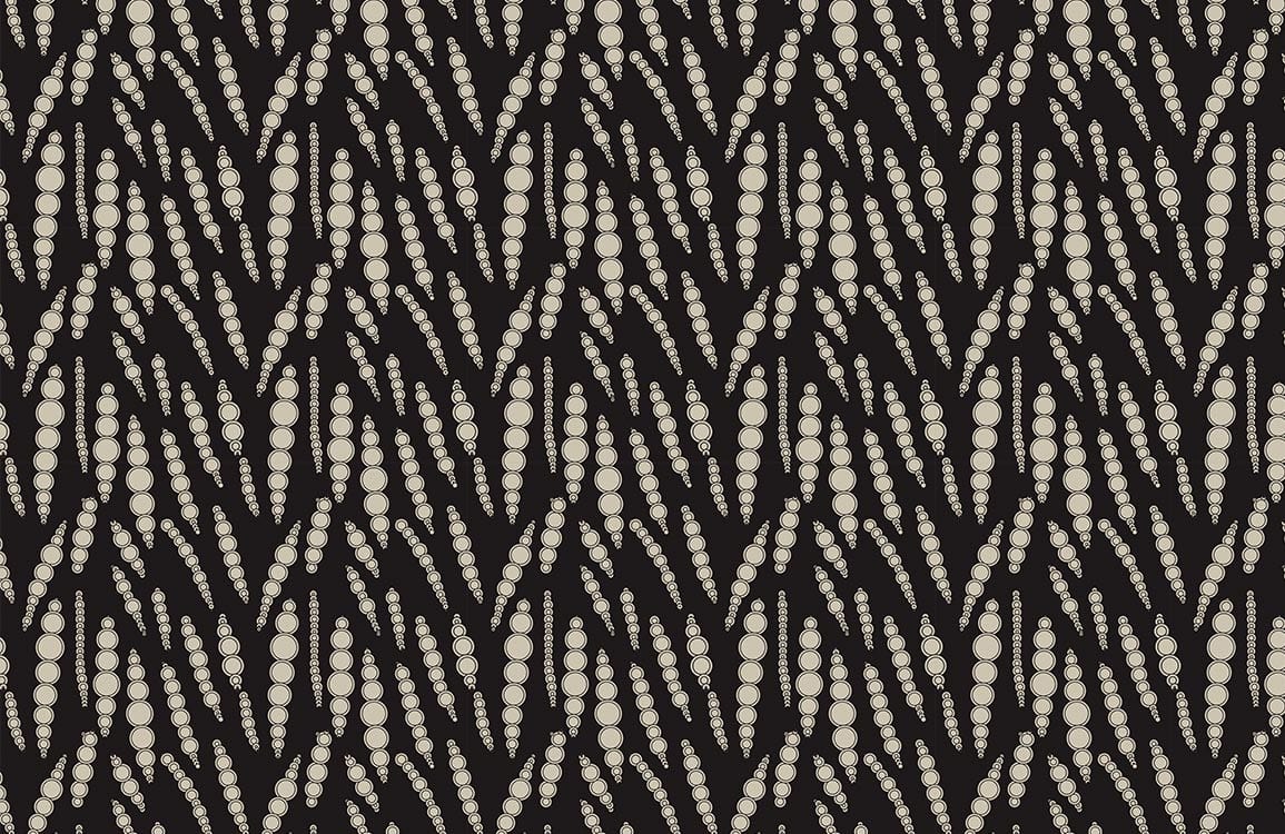Elegant Charcoal Geometric Dots Modern Wallpaper for Stylish Interiors