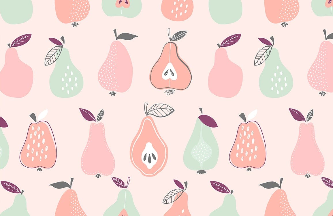 Summer Fruit Wallpaper Mural