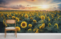 Sunflower Wallpaper Mural