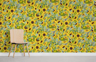 Sunflower Wallpaper Mural