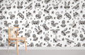 Sunglass Bunny Wallpaper Mural