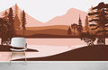 Sunset Wallpaper Mural