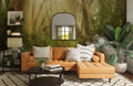 Sunshine in Forest Wallpaper Mural