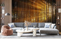 Sunshine through Slander Forest Wallpaper Mural