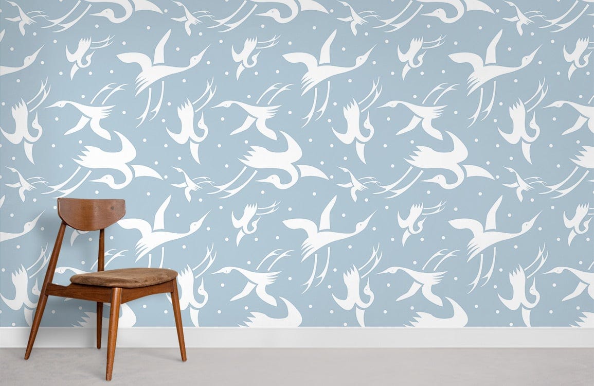 Swan Wallpaper Mural