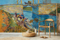 The Langlois Bridge Wallpaper Mural