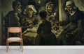 The Potato Eaters Wallpaper Mural