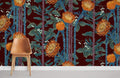 Thorny Flowers ll Wallpaper Mural
