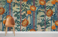 Thorny Flowers lll Wallpaper Mural