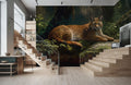 Resting Tiger Wallpaper Mural