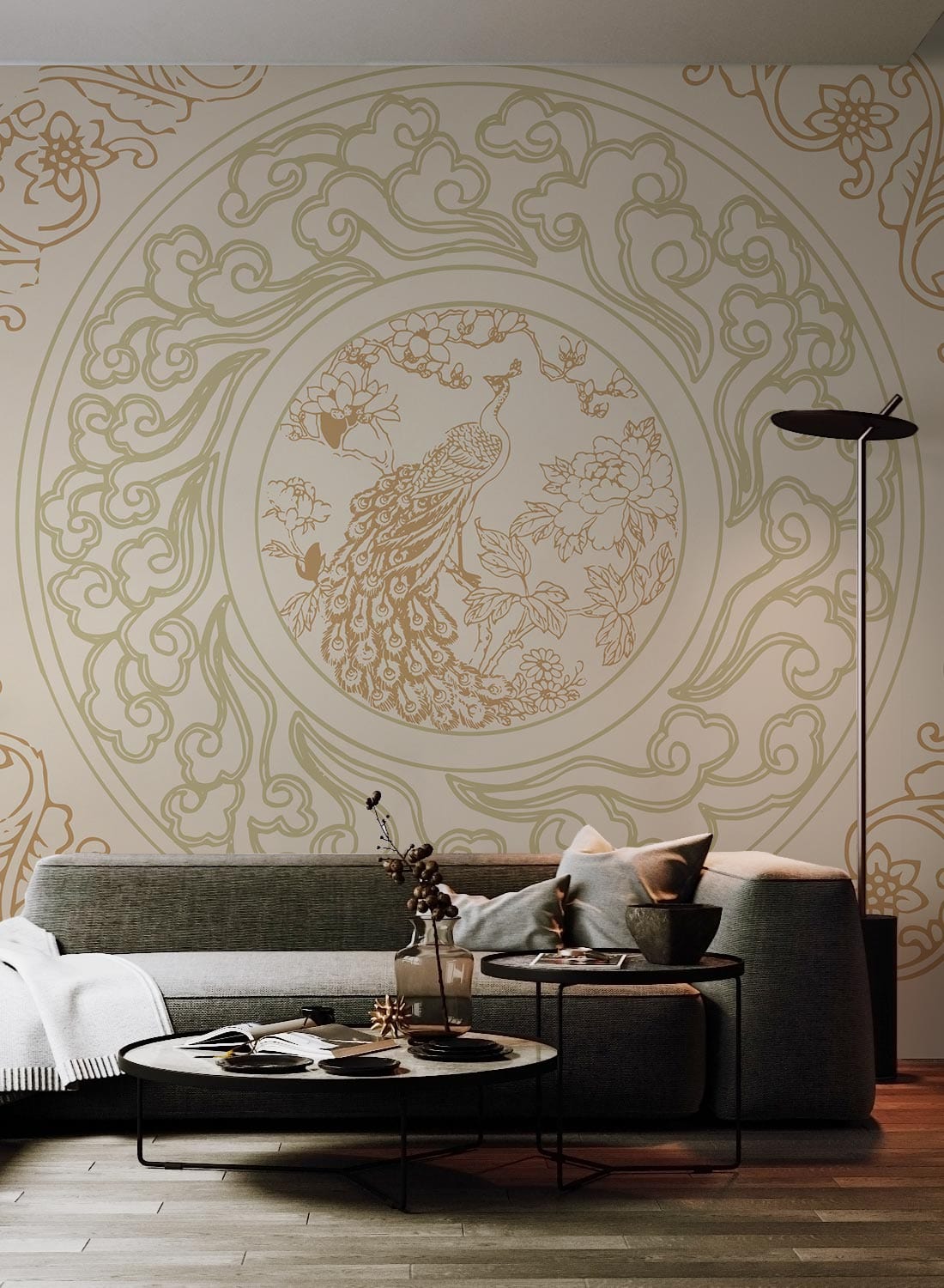 Traditional Circles Wall Murals | Ever Wallpaper UK