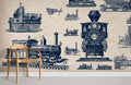 Vintage Vehicles II Wallpaper Mural