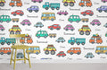 Transport Cars Wallpaper Mural
