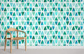 Triangular Tile Wallpaper Mural