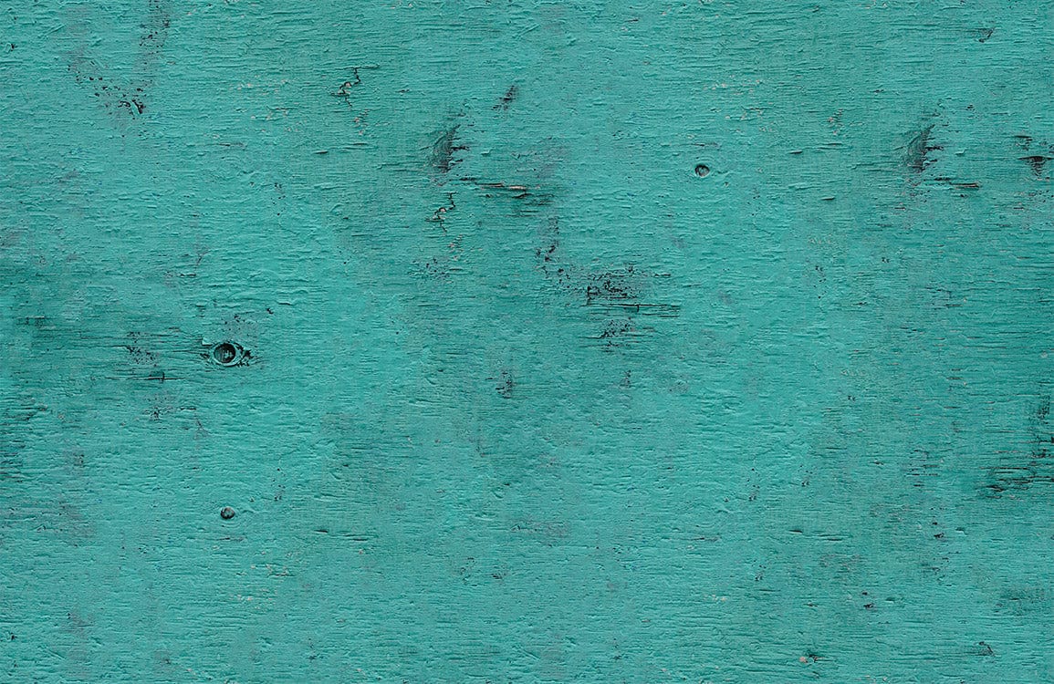 Vintage Teal Distressed Wood-Effect Wallpaper for Rustic Home Decor Charm