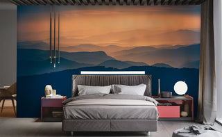Twilight Mountain Wallpaper Mural