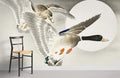 Two Ducks Wallpaper Mural