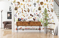 Autumn Plants Collection Wallpaper Mural
