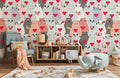 Bears Show Love Wallpaper Mural