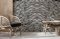Balck Fur Wallpaper Mural
