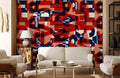 Bold Letter Wallpaper Mural