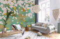 Butterfly on Blossom Wallpaper Mural