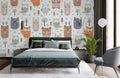 Cartoon Animals Wallpaper Mural