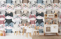 Cats in Love Wallpaper Mural