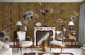 Classic Flower Branch Wallpaper Mural