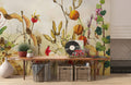 Cotton Bush Wallpaper Mural