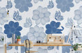 Daisy and Butterfly Wallpaper Mural