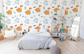 Dinosaur Meeting Wallpaper Mural