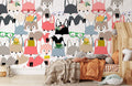 Foxes Life Wallpaper Mural