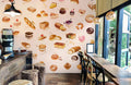 French Roll Wallpaper Mural