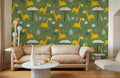 Giraffe Life Wallpaper Mural
