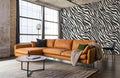 Grey Tiger Fur Wallpaper Mural