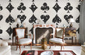 Grid Poker Wallpaper Mural