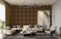 Leopard Print Blocks Wallpaper Mural